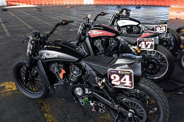 Roland Sands Indian Scout Sixty Flat Trackers