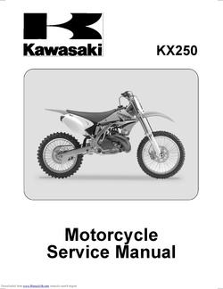 Kawasaki KX250 R 2005-2008 Service Manual.pdf