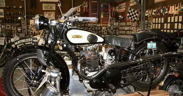 Matchless Collage of Vintage Bikes