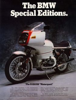 BMW R100RS Motorsport Special Edition