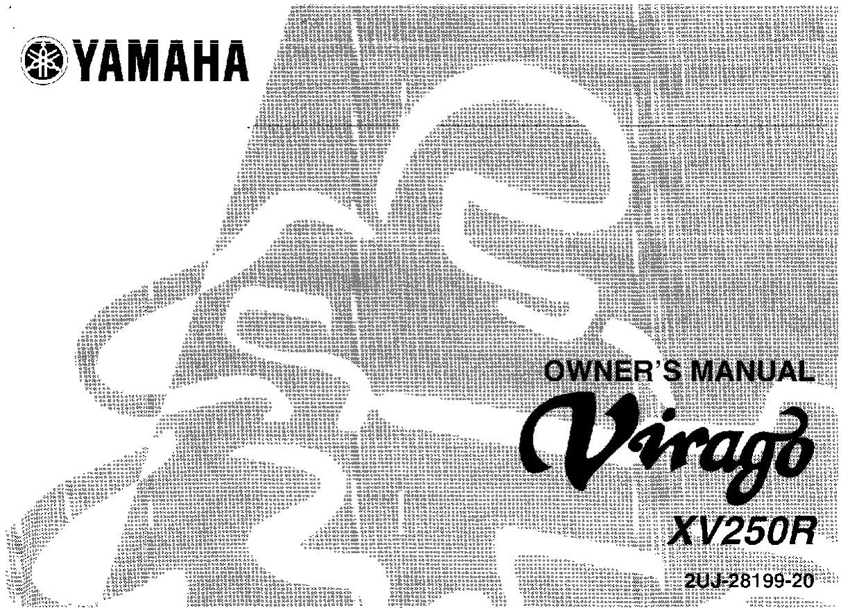 File:2003 Yamaha XV250 R Owners Manual.pdf