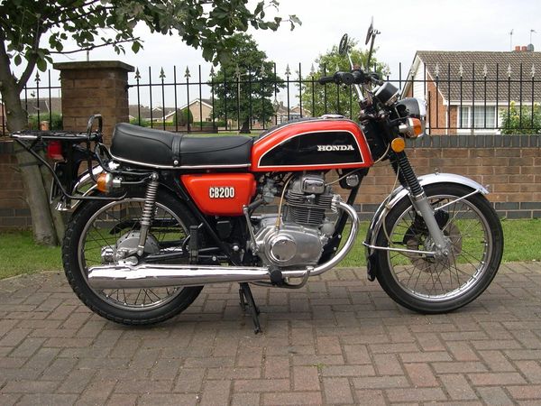 1974 Honda CB 200