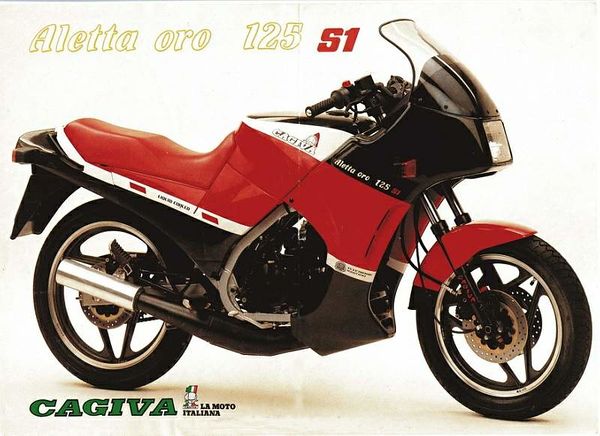 1985 Cagiva Aletta Oro S1 125