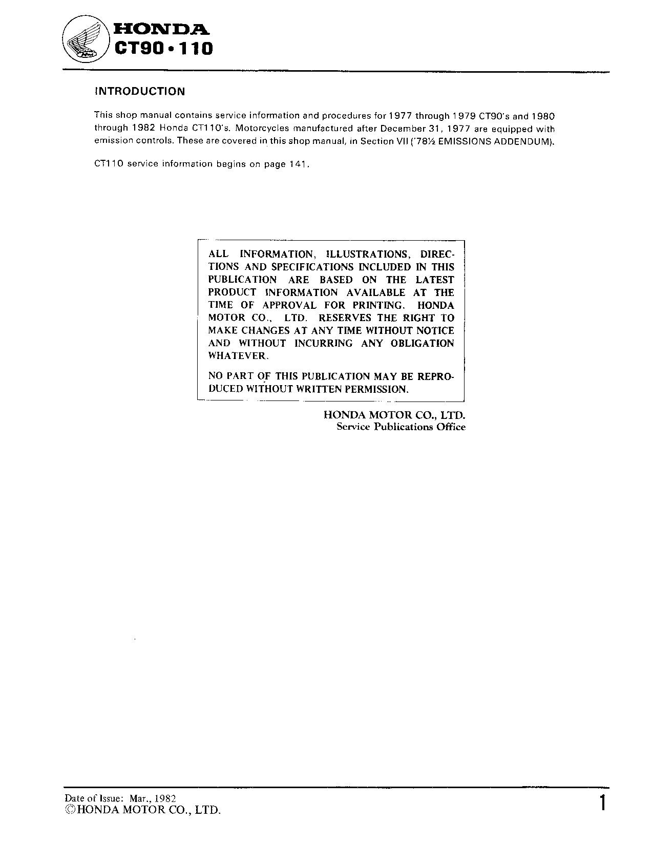 File:Honda CT90 CT110 Service Manual.pdf
