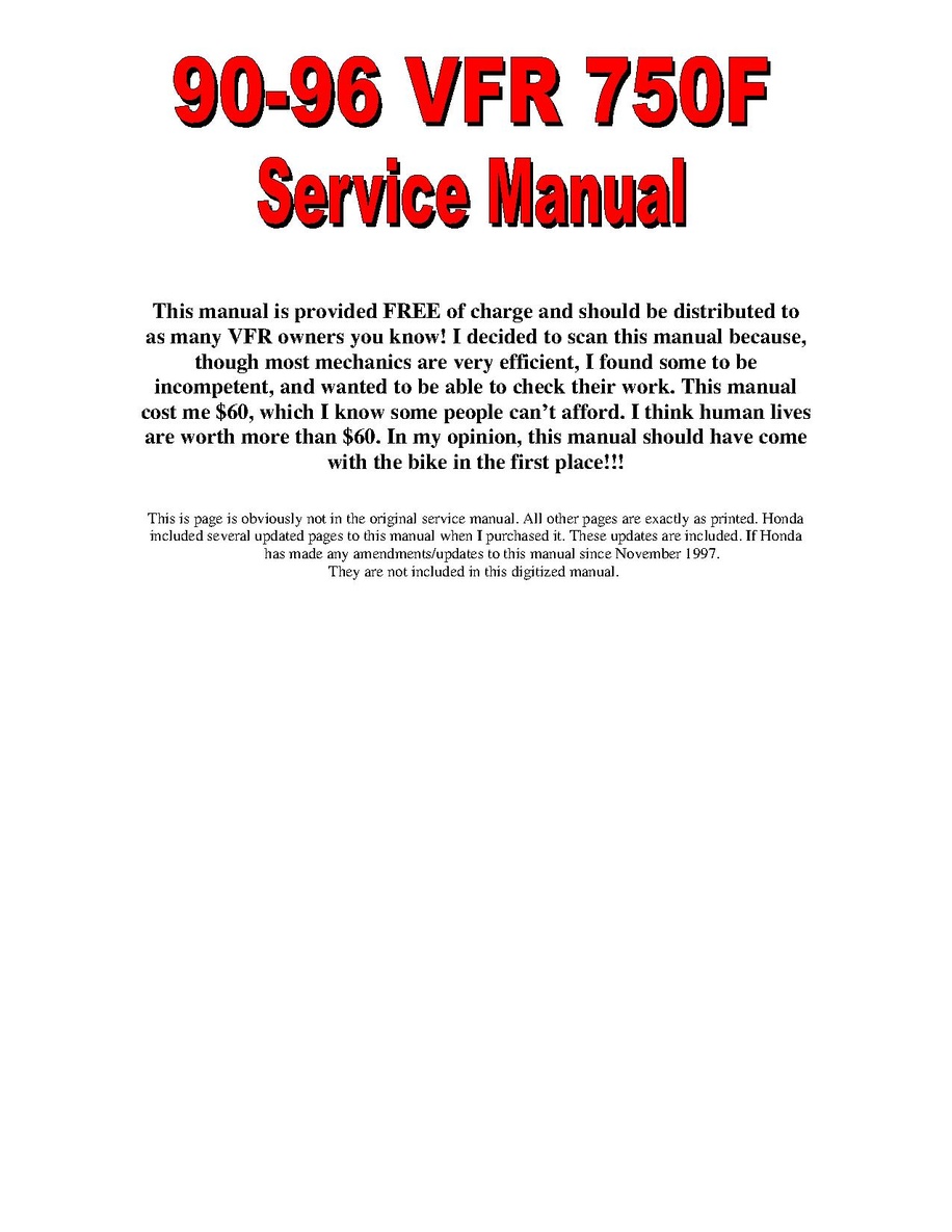 File:Honda VFR750F 90-96 Service Manual.pdf