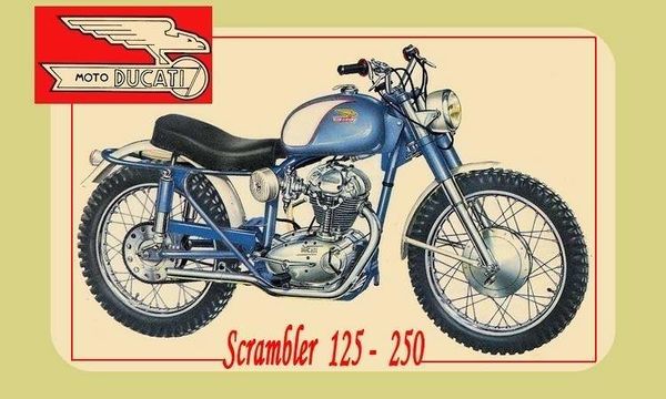 1963 Ducati 125 Scrambler