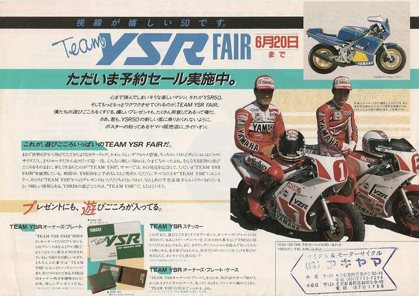 Team YSR Fair Brochure