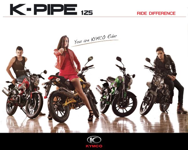 2015 Kymco K-Pipe 125