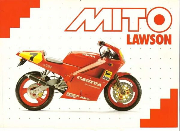 1992 Cagiva Mito I Lawson Replica