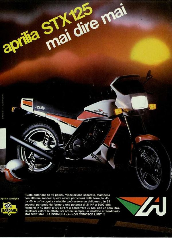 1986 Aprilia STX 125
