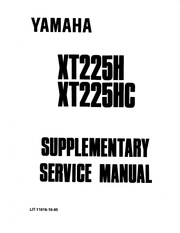 File:Yamaha XT225 1995 Service Manual.pdf - CycleChaos