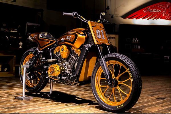 Indian Scout Midwest Urban Dirt Tracker Project Scout contest