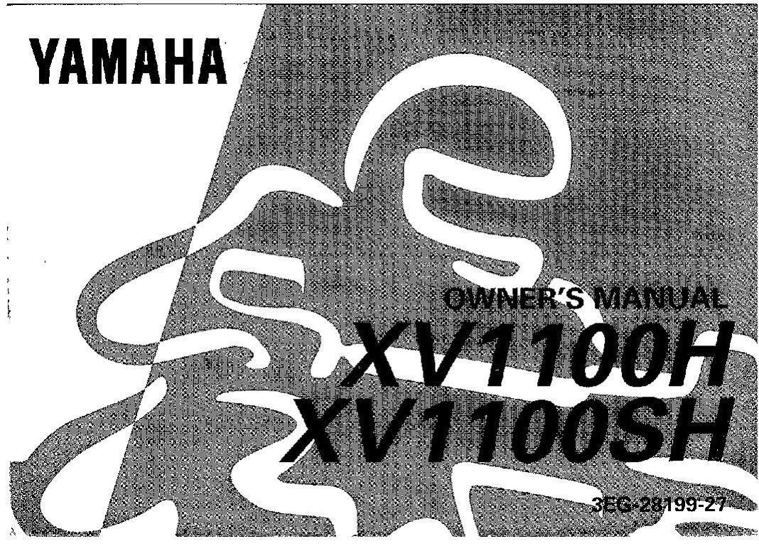 File:1996 Yamaha XV1100 Owners Manual.pdf