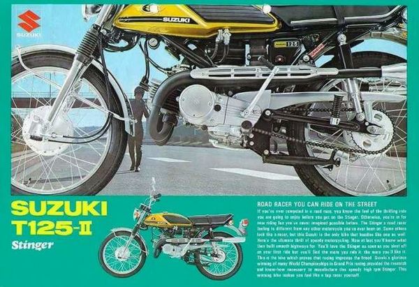 1969 - 1972 Suzuki T 125 II STINGER