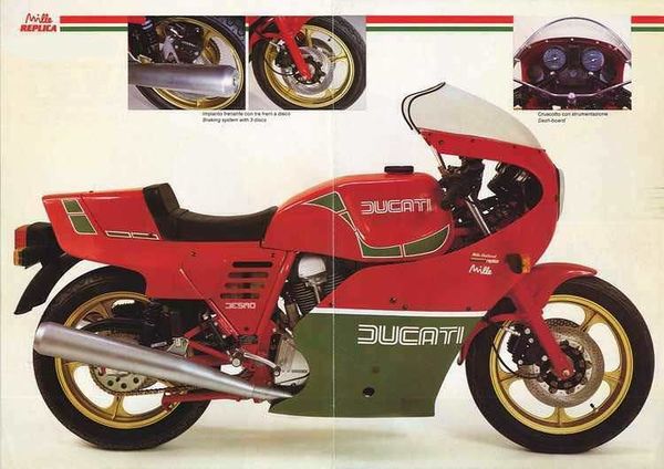 1985 Ducati Mille MHR (Mike Hailwood Replica)