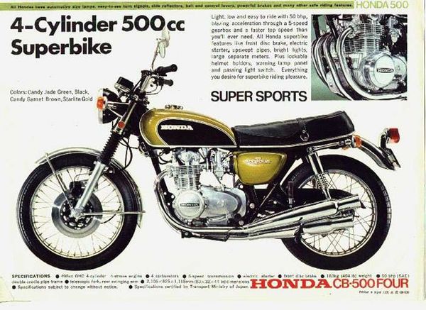 Honda CB500 Four K