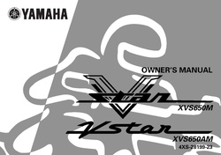 2000 Yamaha XVS650 Owners Manual.pdf