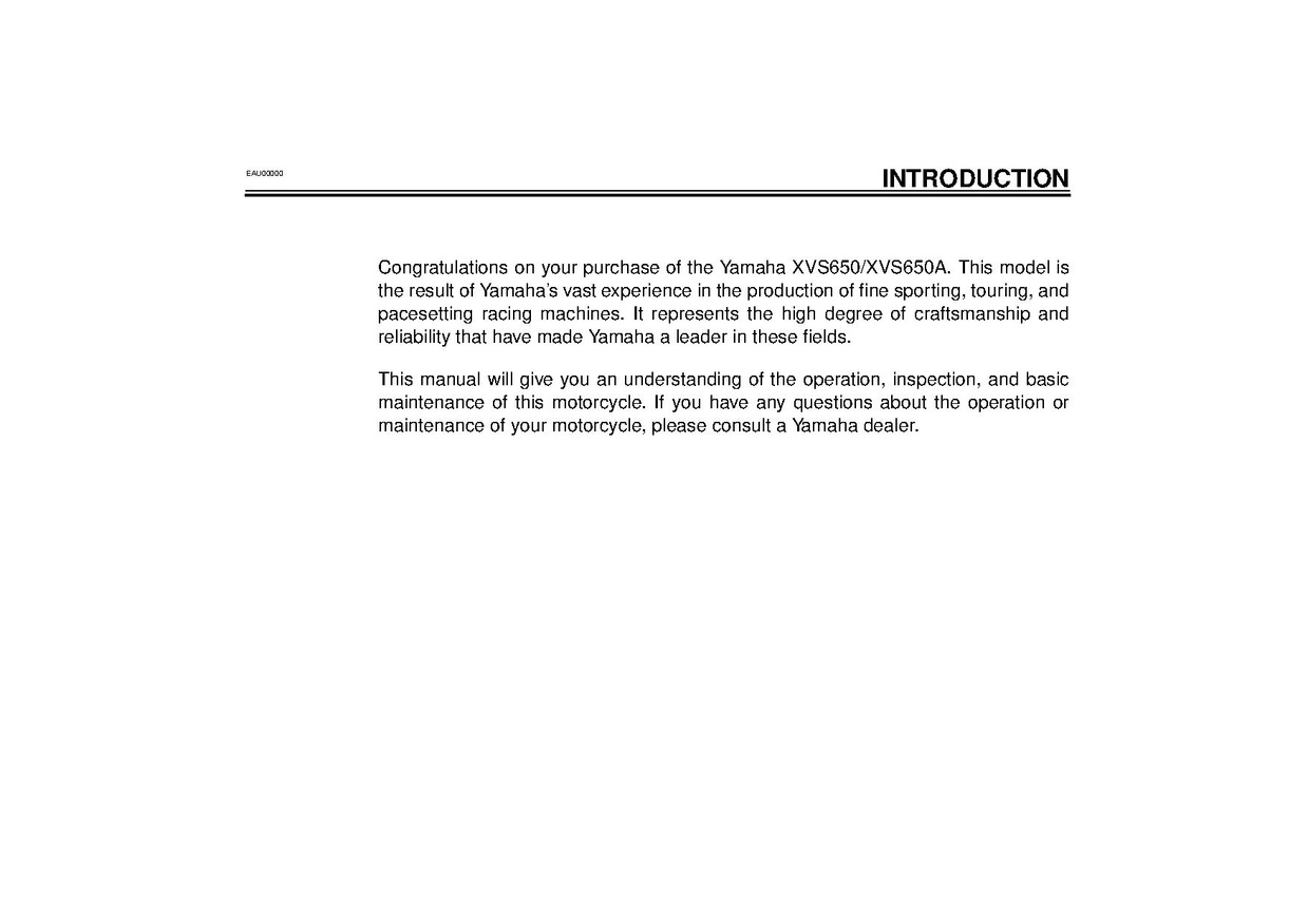 File:2000 Yamaha XVS650 Owners Manual.pdf