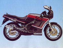 1987 - 1989 Yamaha RD 350 F2